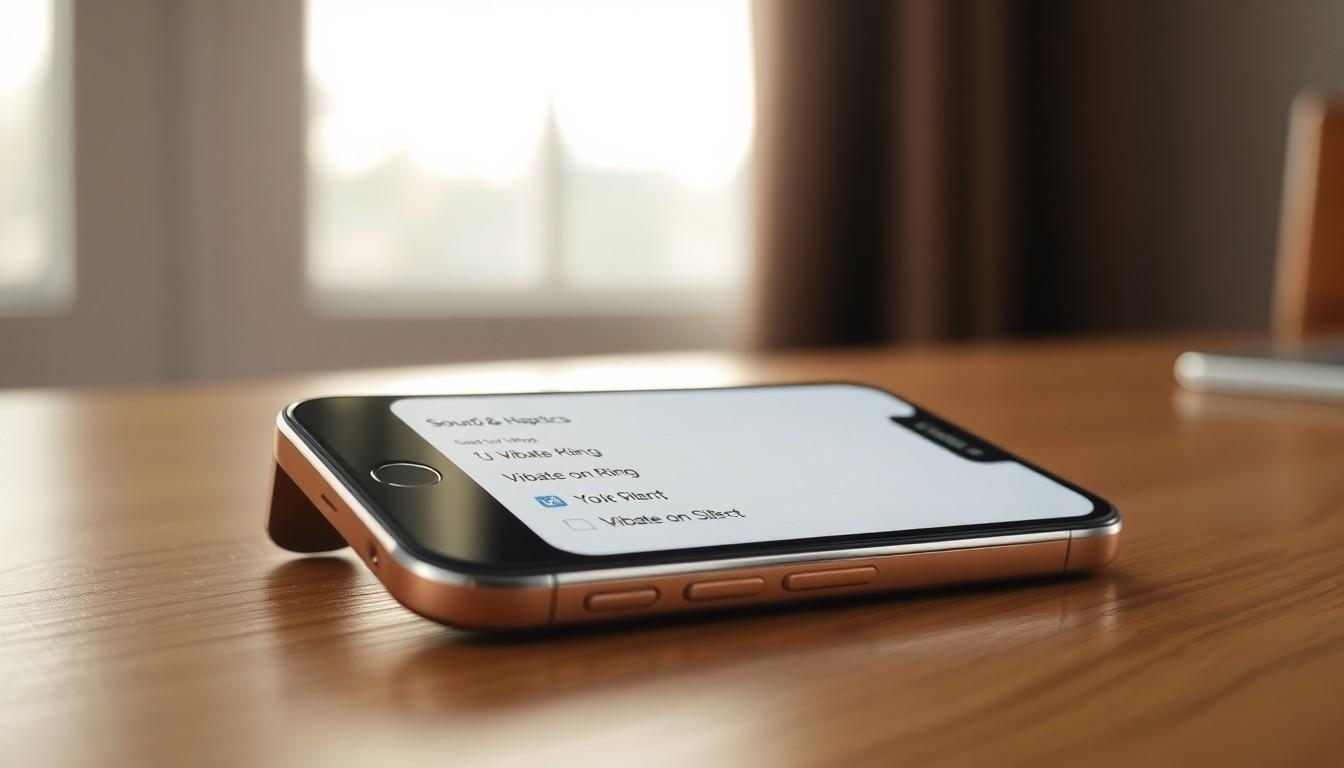 how to turn vibrate on iphone 14