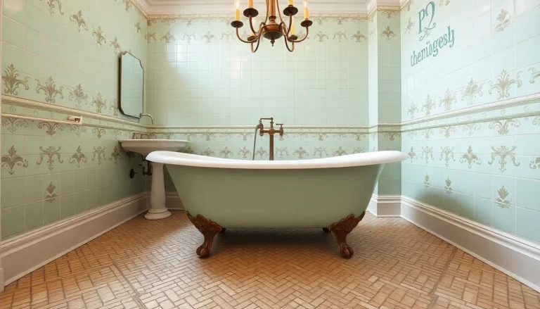 vintage bathrooms
